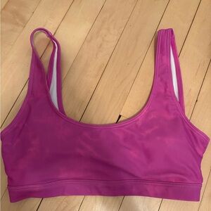 Old Navy Pink Bikini Classic Scoop Neck Swim Top